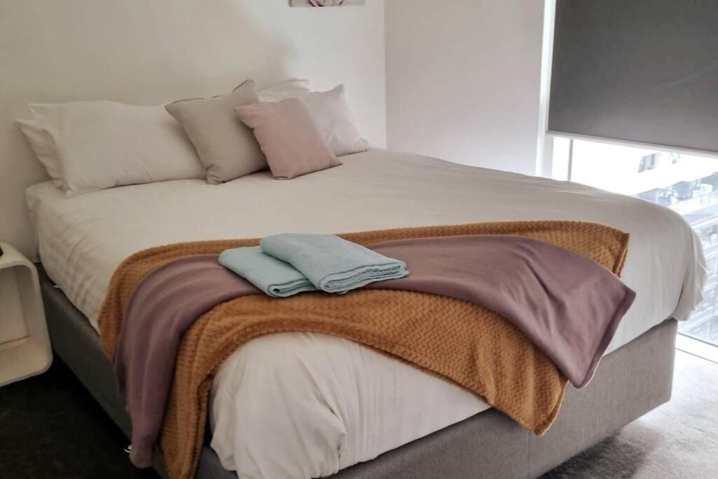 Collins St, Southern Cross, 2 Bd, Parking, Free Wifi Melbourne Bagian luar foto